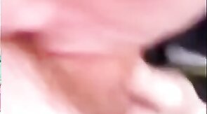 Chav outdoor blowjob