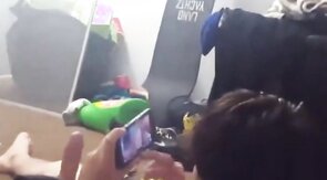 Best friend lets me recored him jo, as seen in video