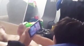 Best friend lets me recored him jo, as seen in video