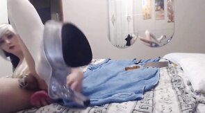 Cute CD in chastity 3