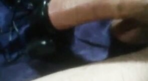 Uncut cock cums with trinity vibes cock head vibrator