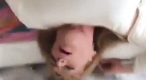 Blonde Kim fucked and filled