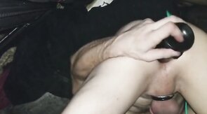 Bbc dildo creampie boipussy self facial