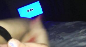 Sissy cums while being fucked