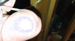 Just lost control - close up orgasm