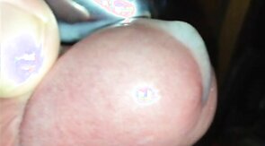 Just lost control - close up orgasm