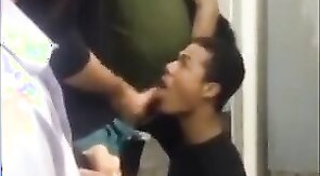 Blowjob Public Restroom
