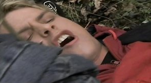 Two hunters are having a hot anal-licking action