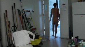 Two mates are taking a nice shower in front cam