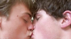 Two boys are sucking asses and blowing hard dicks