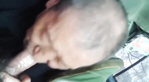 Grandpa blowjob series - 26