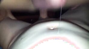 crossdresser anal fucked, while jerking his cock