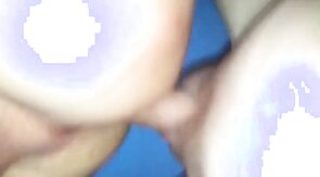 crossdresser anal fucked, while jerking his cock