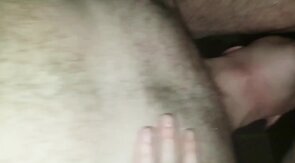 Sucking older dad's big cock and deepthroat