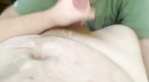 Rocker Cub Swallows All Redhead Bear Cum