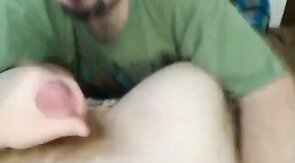 Rocker Cub Swallows All Redhead Bear Cum