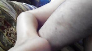 me watching mailman seeding hubby