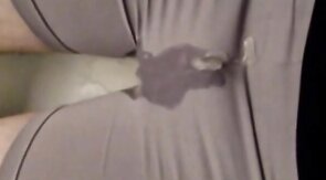 me pissing in my running shorts