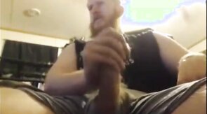 Big Dick Ginger Shoots Out A Massive Load