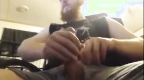 Big Dick Ginger Shoots Out A Massive Load