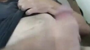 Mustache daddy cumming