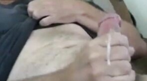 Mustache daddy cumming