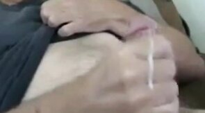 Mustache daddy cumming