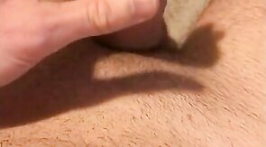 German hot eging and moaning with sperm at the end