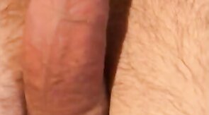 German hot eging and moaning with sperm at the end