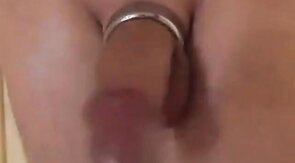 Walkabout wank and HUGE spurting orgasm