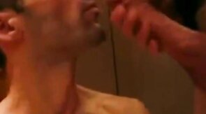 Huge cock blow job and facial