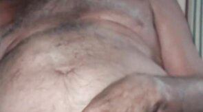 Grandpa is naughty in cam