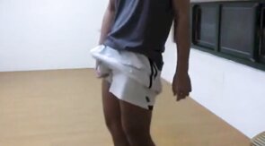 Twink Public jerk off and have a huge load