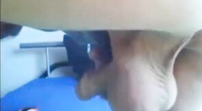 Daddy's bull balls and bare behind