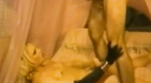 Vintage paying the rent blonde anal rough porking