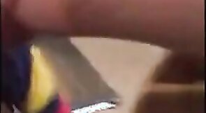 Hung White Boy Grabs Black Bitch Head Fuck