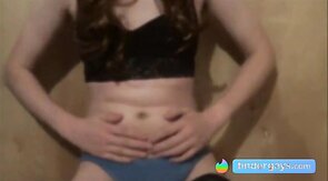 Sissy Striptease in New Daisy Dukes