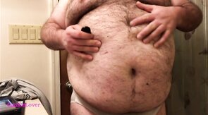 CankleLover belly, breast, and clitty stroking