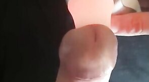 Womanizer male moaning intense orgasm