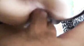 Close up of a hot smooth ass taking dick.