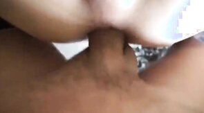 Close up of a hot smooth ass taking dick.