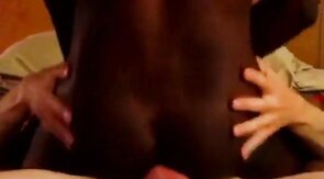 White Top Breeds Black Jock Makes Him Cum