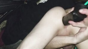 Bbc dildo creampie boipussy self facial