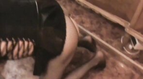 sissy vicky sucks cock