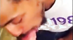 Horny Black Dred Sucks White Redhead Dick