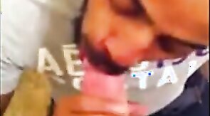 Horny Black Dred Sucks White Redhead Dick