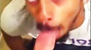 Horny Black Dred Sucks White Redhead Dick