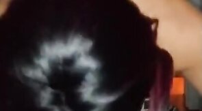 Redhead Mature CD Sucks Cum Out Of BBC