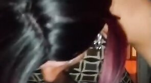 Redhead Mature CD Sucks Cum Out Of BBC