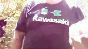 Reluctant straight Daddy gets drained by younger chaser